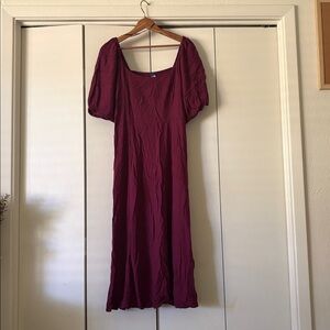 Deep Red Old Navy Dress